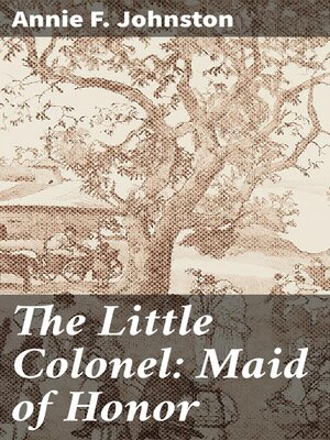 cover image of The Little Colonel